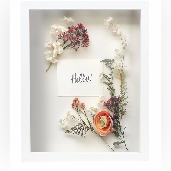 Shadow box frames set of 2 , color white , 11”x 14” - Picture 3 of 6